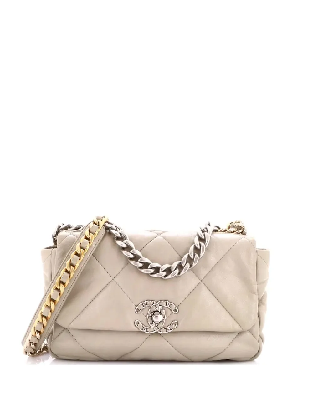 Chanel 19 Flap Bag Quilted Leather #339371C49B